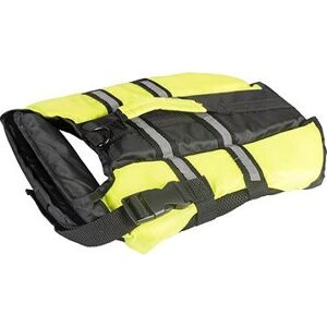DUVO+ Záchranná plávacia vesta čierno-žltá XL 70 cm