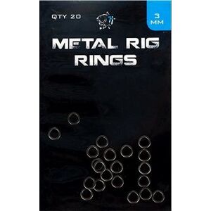 Nash Metal Rig Rings 3,0 mm 20 ks